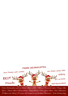 2024 Weihnachtsbriefpapier-2025 | Motiv: DIN A4  21 x 29,7 cm - Artikel Nummer 80106