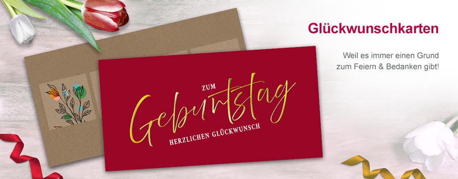 Glückwunschkarten