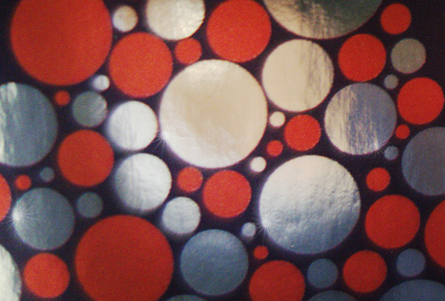 Weihnachtskarten Silbereffekt