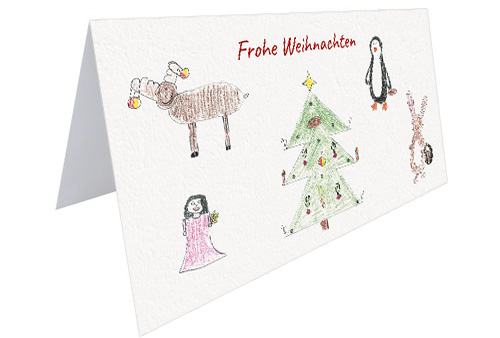 Spendenkarte weihnachten