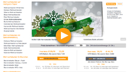 Video - Weihnachtskarten mit Eindruck