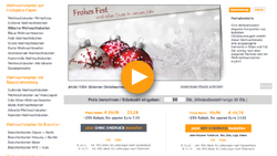 Video - Weihnachtskarten ohne Eindruck