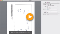 Texte scannen - Video