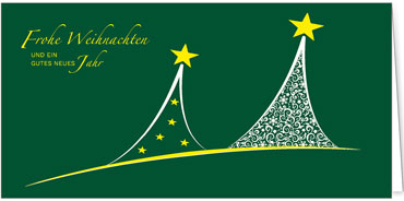 2025 für Firmen | Kategorie Grüne Impressionen | Motiv: Moderne Bäumchen - Artikel Nummer 1006-806