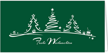 2025 für Firmen | Kategorie Grüne Impressionen | Motiv: Tannenschwung - Artikel Nummer 1008-806