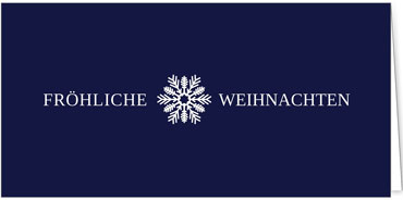 2025 für Firmen | Kategorie Blaue Impressionen | Motiv: Fröhliche Weihnachten - Artikel Nummer 1009-804