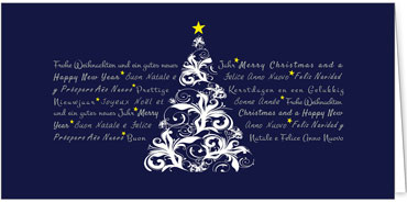 2025 für Firmen | Kategorie Blaue Impressionen | Motiv: Verschnörkelte Wünsche - Artikel Nummer 1012-804