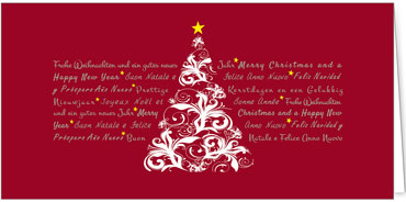 2025 für Firmen | Kategorie Rote Impressionen | Motiv: Verschnörkelte Wünsche - Artikel Nummer 1012-805