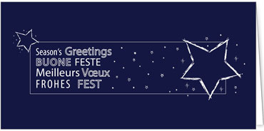 2025 für Firmen | Kategorie Blaue Impressionen | Motiv: Sternenwünsche - Artikel Nummer 1013-804