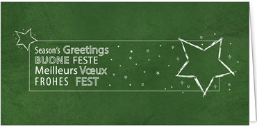 2025 für Firmen | Kategorie - Grüne Struktur Optik - | Motiv: Sternenwünsche - Artikel Nummer 1013-809