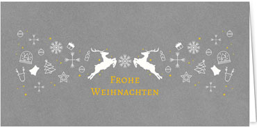 2025 für Firmen | Kategorie - Silber Struktur Optik - | Motiv: Modernes Fest - Artikel Nummer 1014-807