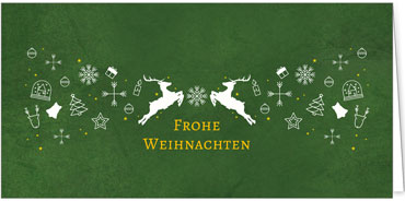 2025 für Firmen | Kategorie - Grüne Struktur Optik - | Motiv: Modernes Fest - Artikel Nummer 1014-809