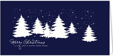 2025 für Firmen | Kategorie Blaue Impressionen | Motiv: White Trees - Artikel Nummer 1016-804