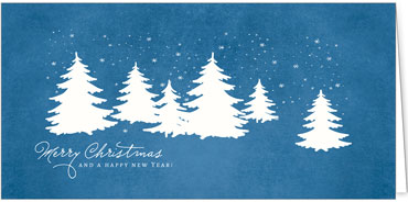 2025 für Firmen | Kategorie - Blaue Struktur Optik - | Motiv: White Trees - Artikel Nummer 1016-810