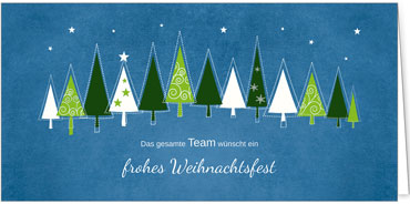 2025 für Firmen | Kategorie - Blaue Struktur Optik - | Motiv: Baumtanz - Artikel Nummer 1019-810