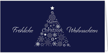 2025 für Firmen | Kategorie Blaue Impressionen | Motiv: Eiskristall Baum - Artikel Nummer 1020-804