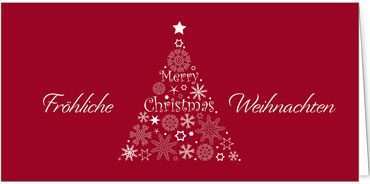 2025 für Firmen | Kategorie Rote Impressionen | Motiv: Eiskristall Baum - Artikel Nummer 1020-805