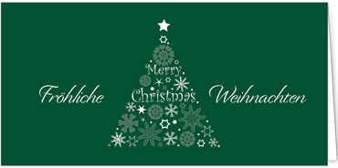 2025 für Firmen | Kategorie Grüne Impressionen | Motiv: Eiskristall Baum - Artikel Nummer 1020-806