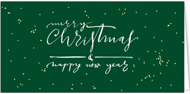 2025 für Firmen | Kategorie Grüne Impressionen | Motiv: Moderne Kalligrafie - Artikel Nummer 1023-806