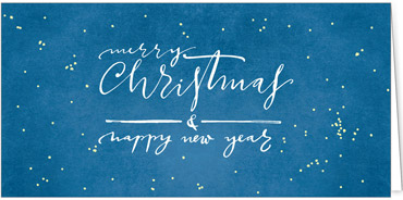 2025 für Firmen | Kategorie - Blaue Struktur Optik - | Motiv: Moderne Kalligrafie - Artikel Nummer 1023-810