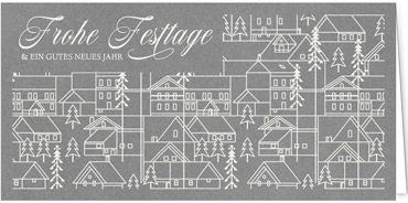 2025 für Firmen | Kategorie - Silber Struktur Optik - | Motiv: Line Art - Artikel Nummer 1025-807