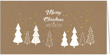 2025 für Firmen | Kategorie - Kraftpapier Optik - | Motiv: Waldzauber - Artikel Nummer 1028-808