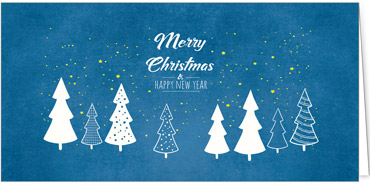 2025 für Firmen | Kategorie - Blaue Struktur Optik - | Motiv: Waldzauber - Artikel Nummer 1028-810