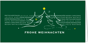 2025 für Firmen | Kategorie Grüne Impressionen | Motiv: Abstract Trees - Artikel Nummer 1030-806