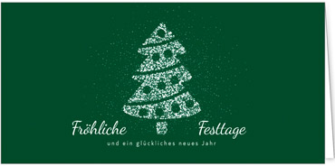 2025 für Firmen | Kategorie Grüne Impressionen | Motiv: Baum aus Schnee - Artikel Nummer 1031-806