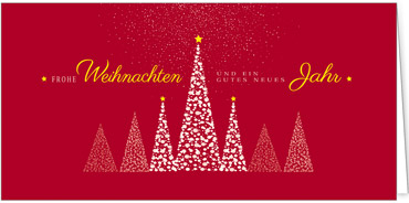 2025 für Firmen | Kategorie Rote Impressionen | Motiv: Funkelwald - Artikel Nummer 1034-805