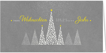 2025 für Firmen | Kategorie - Silber Struktur Optik - | Motiv: Funkelwald - Artikel Nummer 1034-807