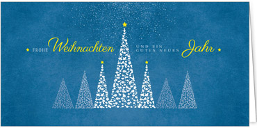 2025 für Firmen | Kategorie - Blaue Struktur Optik - | Motiv: Funkelwald - Artikel Nummer 1034-810