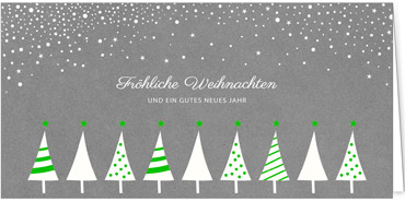 2025 für Firmen | Kategorie - Silber Struktur Optik - | Motiv: Traumbäume - Artikel Nummer 1036-807