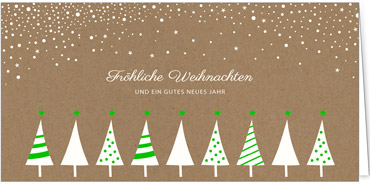 2025 für Firmen | Kategorie - Kraftpapier Optik - | Motiv: Traumbäume - Artikel Nummer 1036-808