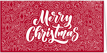 2025 für Firmen | Kategorie Rote Impressionen | Motiv: Effektvoller Schriftzug - Artikel Nummer 1038-805