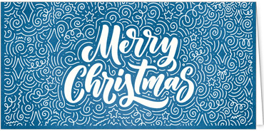 2025 für Firmen | Kategorie - Blaue Struktur Optik - | Motiv: Effektvoller Schriftzug - Artikel Nummer 1038-810