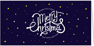 2025 für Firmen | Kategorie Blaue Impressionen | Motiv: Wintergrüße - Artikel Nummer 1039-804