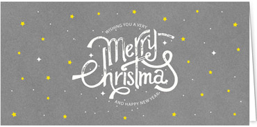 2025 für Firmen | Kategorie - Silber Struktur Optik - | Motiv: Wintergrüße - Artikel Nummer 1039-807