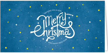 2025 für Firmen | Kategorie - Blaue Struktur Optik - | Motiv: Wintergrüße - Artikel Nummer 1039-810