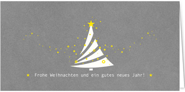 2025 für Firmen | Kategorie - Silber Struktur Optik - | Motiv: Kurviger Baum - Artikel Nummer 1040-807