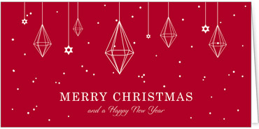 2025 für Firmen | Kategorie Rote Impressionen | Motiv: Kristall-Schmuck - Artikel Nummer 1041-805