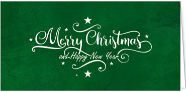 2025 für Firmen | Kategorie - Grüne Struktur Optik - | Motiv: Christmas Magic - Artikel Nummer 1044-809