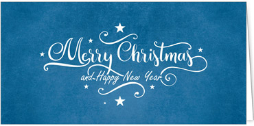 2025 für Firmen | Kategorie - Blaue Struktur Optik - | Motiv: Christmas Magic - Artikel Nummer 1044-810