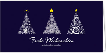 2025 für Firmen | Kategorie Blaue Impressionen | Motiv: Kreative Bäume - Artikel Nummer 1046-804