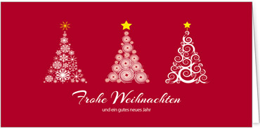 2025 für Firmen | Kategorie Rote Impressionen | Motiv: Kreative Bäume - Artikel Nummer 1046-805