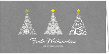 2025 für Firmen | Kategorie - Silber Struktur Optik - | Motiv: Kreative Bäume - Artikel Nummer 1046-807