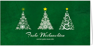 2025 für Firmen | Kategorie - Grüne Struktur Optik - | Motiv: Kreative Bäume - Artikel Nummer 1046-809