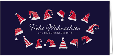 2025 für Firmen | Kategorie Blaue Impressionen | Motiv: Mützentanz - Artikel Nummer 1048-804