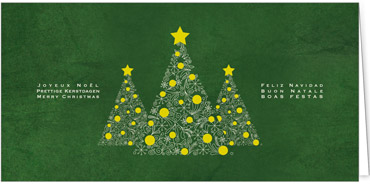 2025 für Firmen | Kategorie - Grüne Struktur Optik - | Motiv: Tannenkunst - Artikel Nummer 1049-809