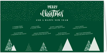 2025 für Firmen | Kategorie Grüne Impressionen | Motiv: Abstrakter Wald - Artikel Nummer 1052-806